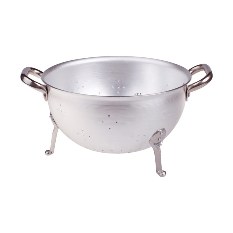 Pentole Agnelli Colapasta a 3 piedi in alluminio 3mm – 2 maniglie