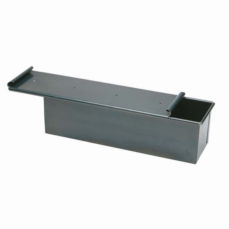 Pentole Agnelli Forma pan carrè con coperchio in lamiera blu