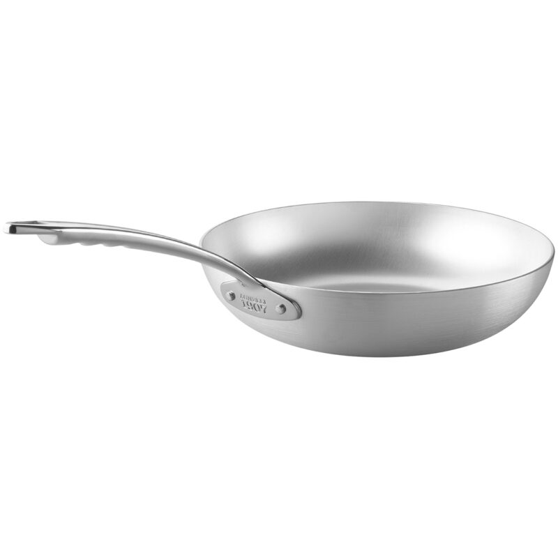 Pentole Agnelli Padella 1907 svasata alta a saltare in alluminio 3mm – 1 manico