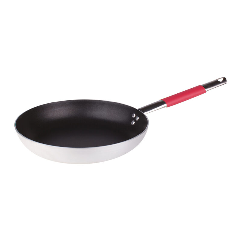 Pentole Agnelli Padella antiaderente Cookware svasata bassa in alluminio 3mm – 1 manico