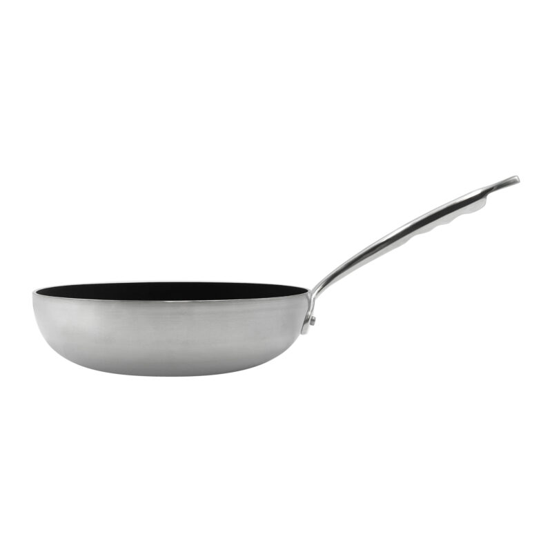 Pentole Agnelli Padella Antiaderente Induction Chef Svasata Alta In 2ply – 1 Manico 1907