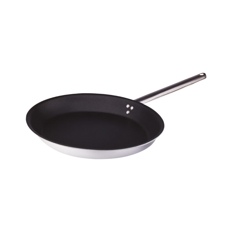 Pentole Agnelli Padella antiaderente ovale svasata in alluminio 3mm – 1 manico
