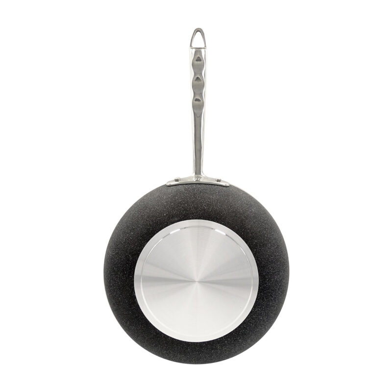 Pentole Agnelli Padella Antiaderente Shark Skin Svasata Alta In Alluminio 3mm – 1 Manico 1907