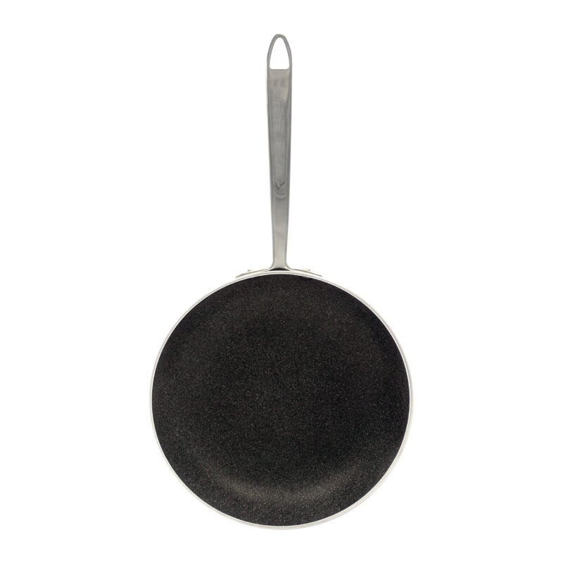Pentole Agnelli Padella Antiaderente Shark Skin Svasata Alta In Alluminio 3mm – 1 Manico 1907