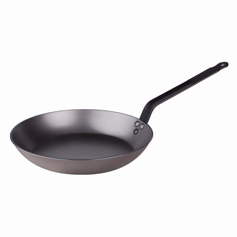 Pentole Agnelli Padella Lionese pesante in ferro 2mm – 1 manico