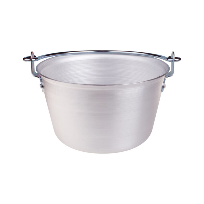 Pentole Agnelli Paiolo in alluminio 3mm – 1 manico ad arco