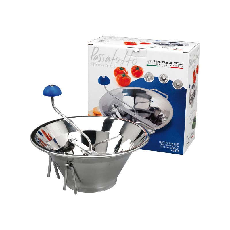 Pentole Agnelli Passatutto professionale in acciaio