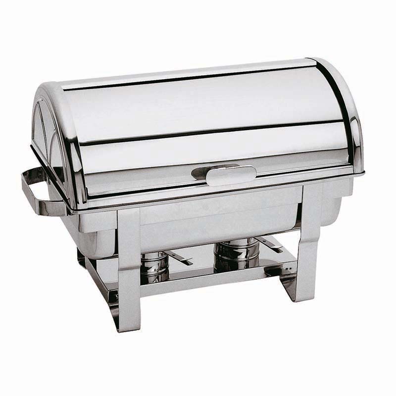 Pentole Agnelli Chafing dish con coperchio rotante