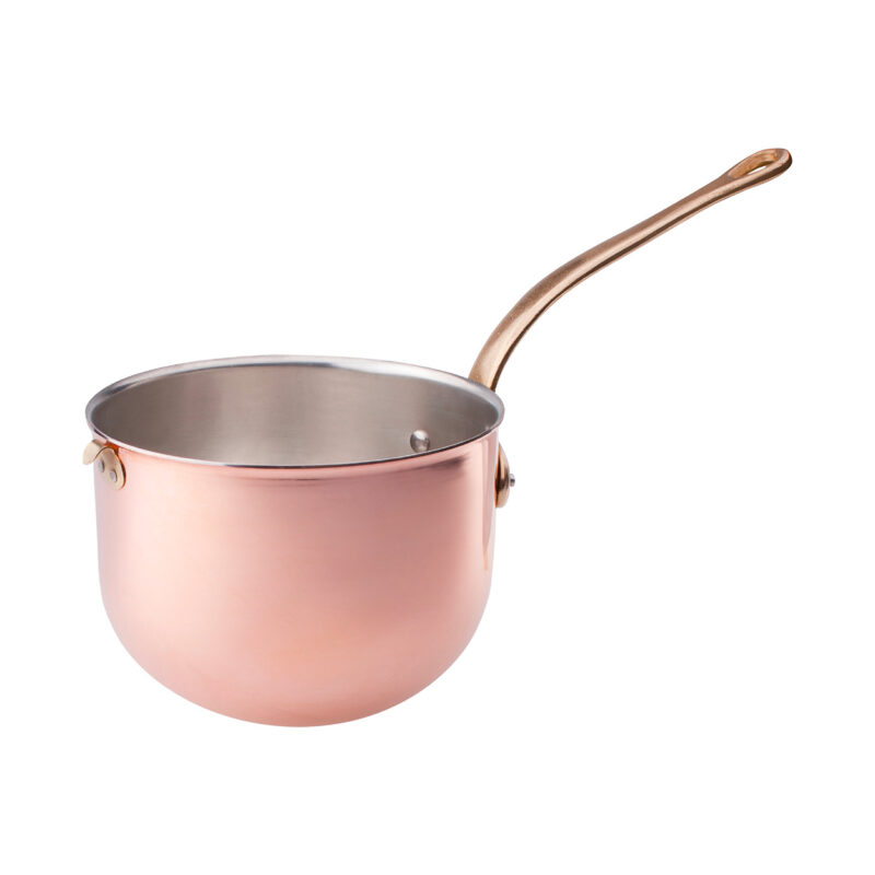 Pentole Agnelli Polsonetto in rame liscio 2mm – 1 manico