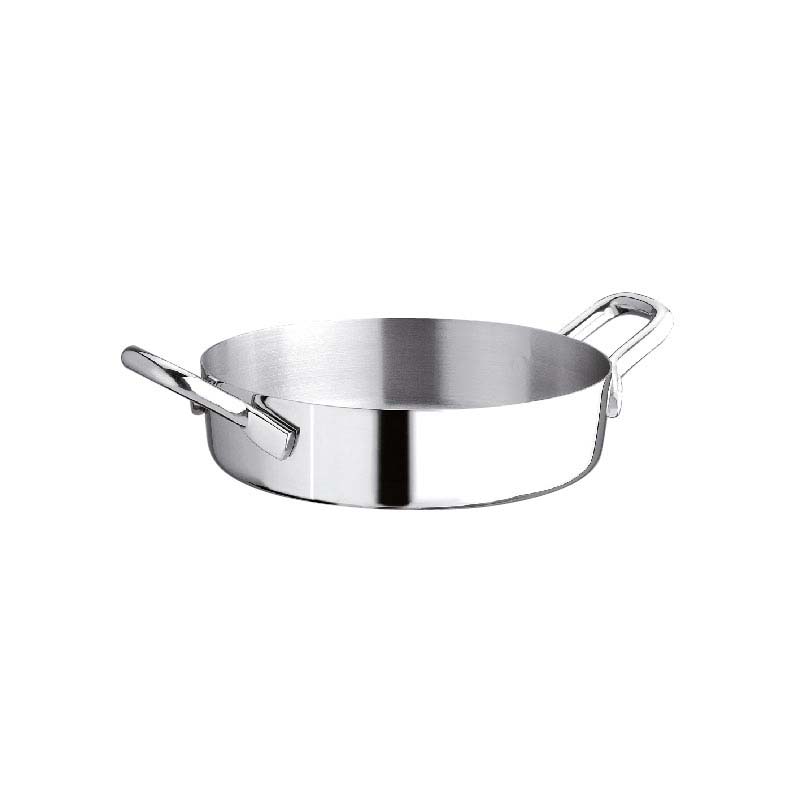 Pentole Agnelli Tegamino 1932 in aluinox 3mm – 2 maniglie