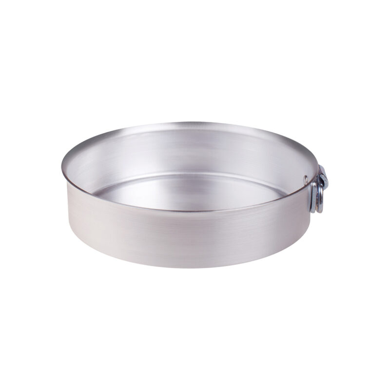 Pentole Agnelli Tortiera cilindrica in alluminio 3mm – 1 anello