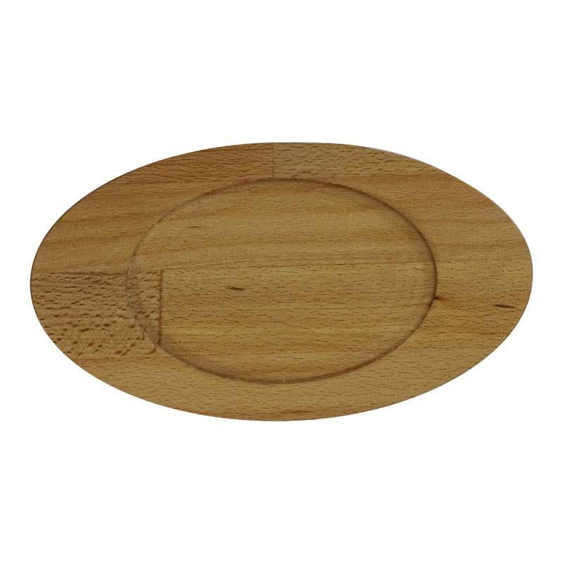 Pentole Agnelli Vassoio In Legno Per Mini Casseruola Ovale