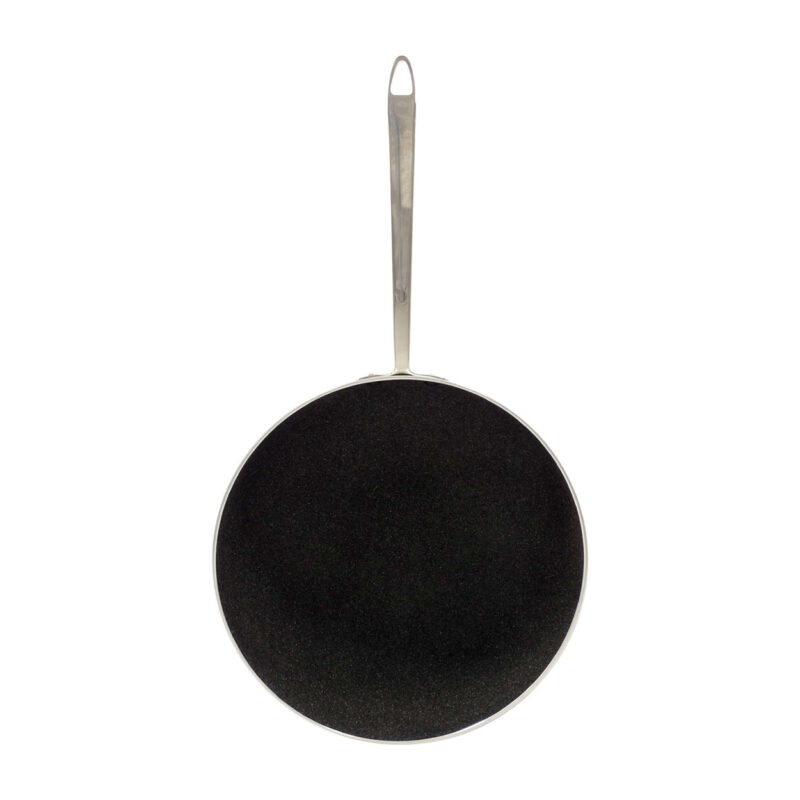 Pentole Agnelli Wok Antiaderente Shark Skin A Fondo Piano In Alluminio 3mm – 1 Manico 1907