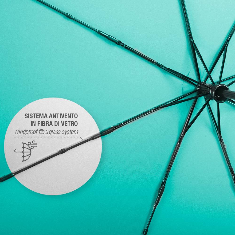 Perletti Ombrello Apri E Chiudi Automatico Pois Colorati