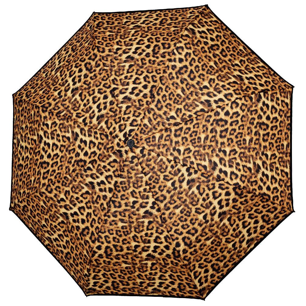 Perletti Ombrello Leopardato Apri E Chiudi Automatico