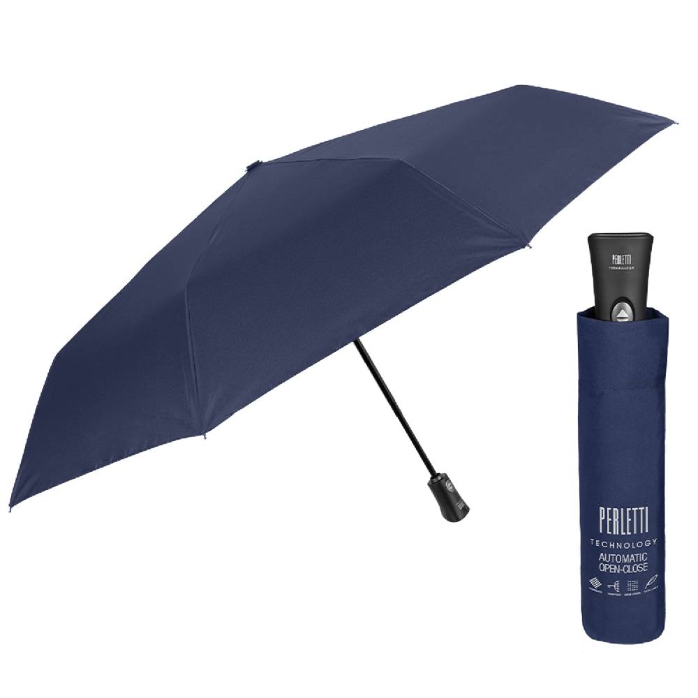 Perletti Ombrello Technology Apri E Chiudi Tinta Unita