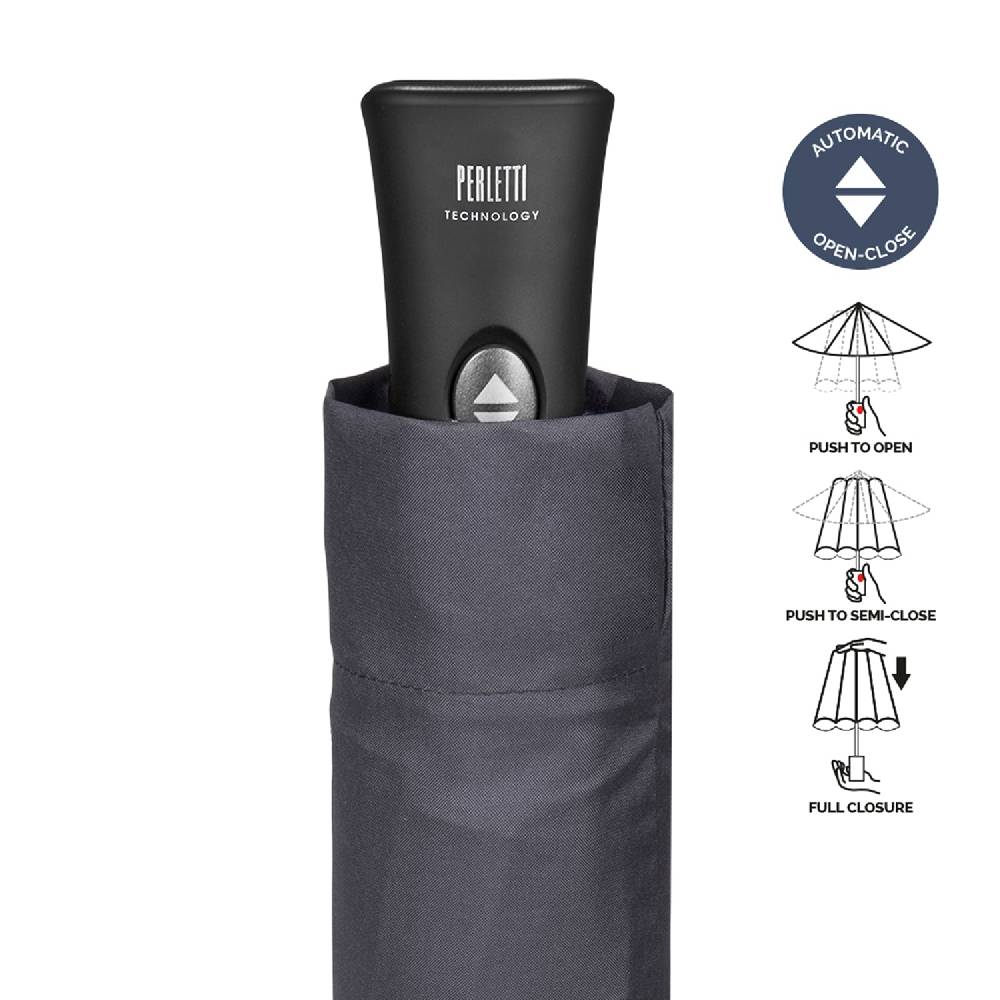 Perletti Ombrello Technology Apri E Chiudi Tinta Unita