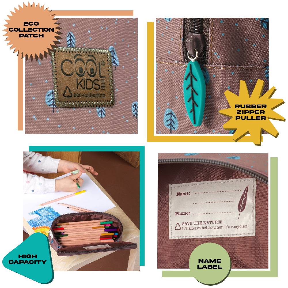 Perletti Astuccio Eco Cerbiatto E Gufo