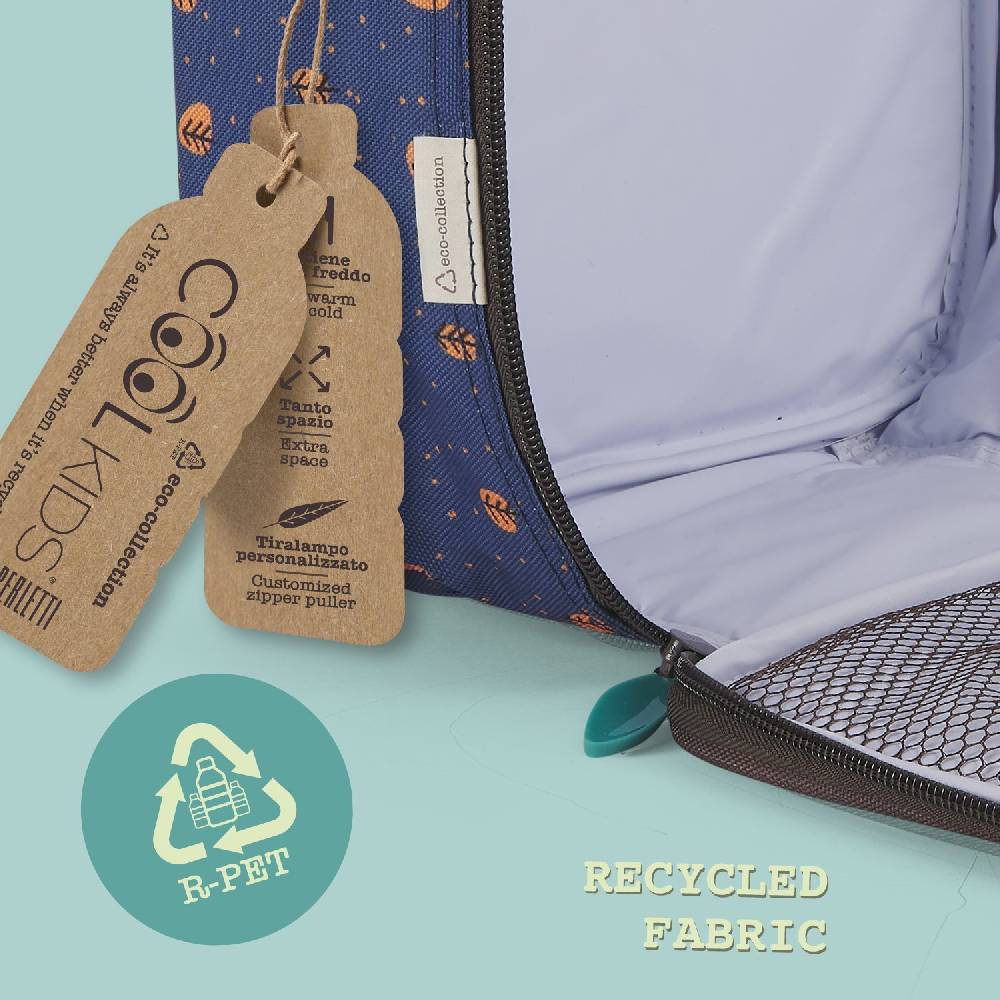 Perletti Borsa Pranzo Con Orso E Coniglio