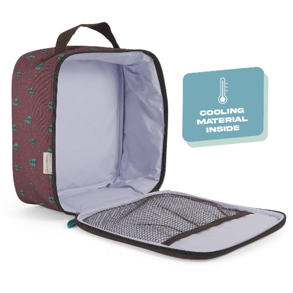 Perletti Borsa Pranzo Con Volpe E Riccio