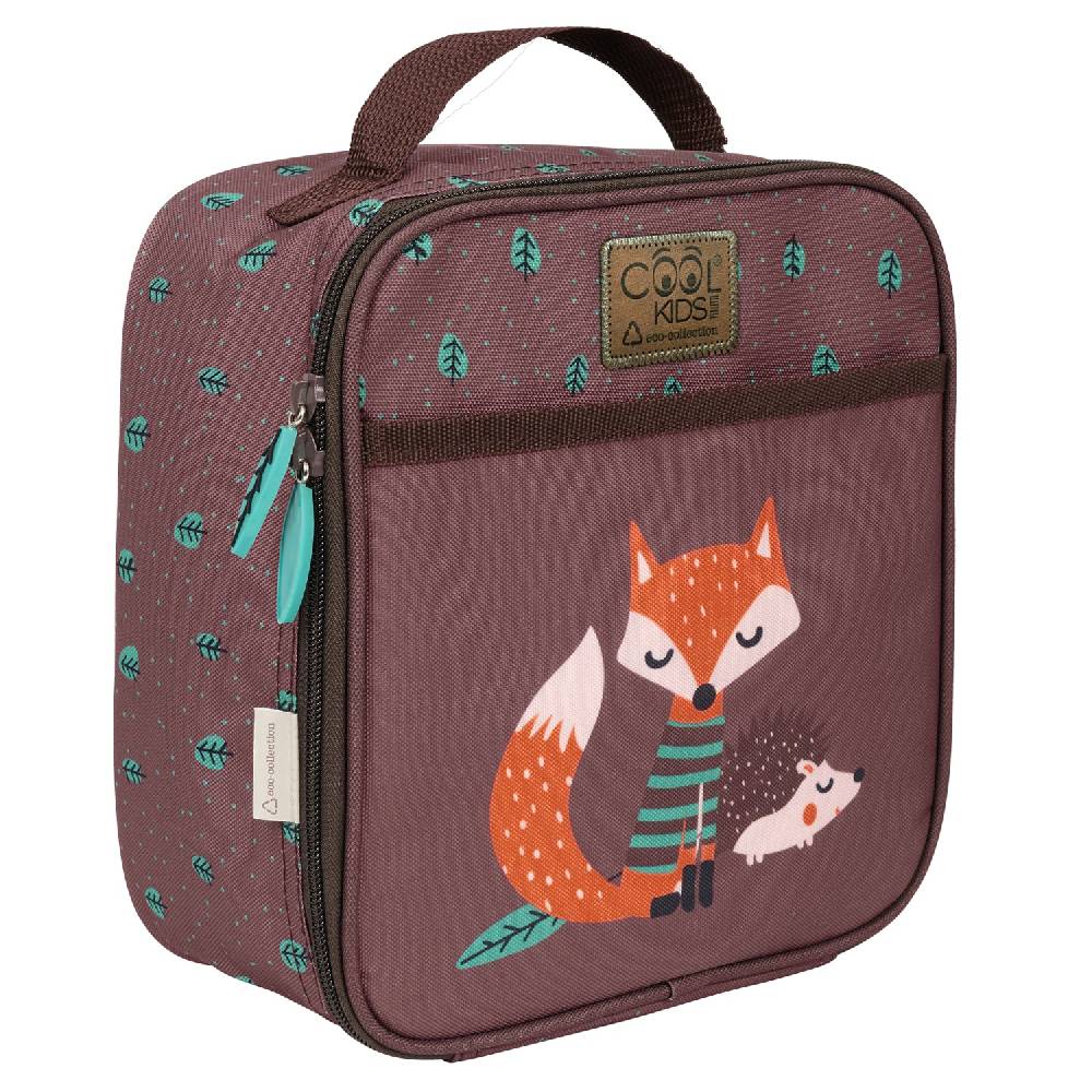 Perletti Borsa Pranzo con Volpe e Riccio