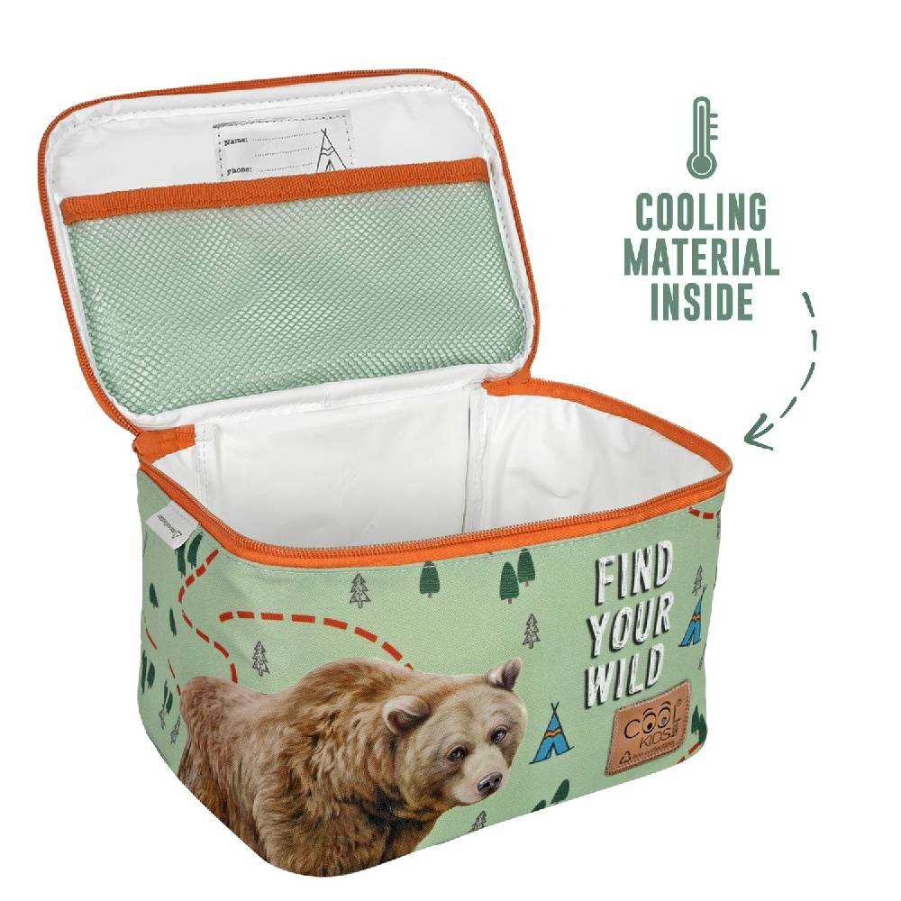 Perletti Borsa Pranzo Eco Con Orso