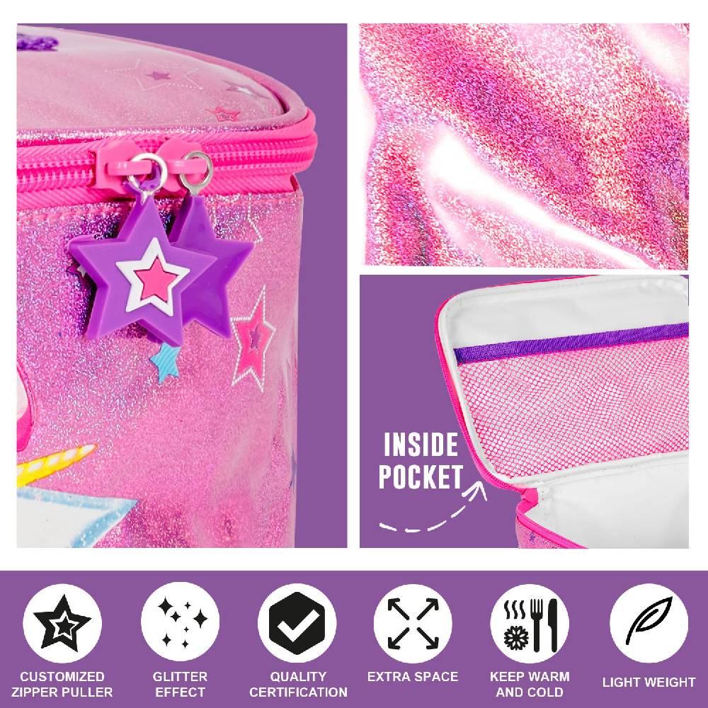 Perletti Borsa Pranzo Unicorno