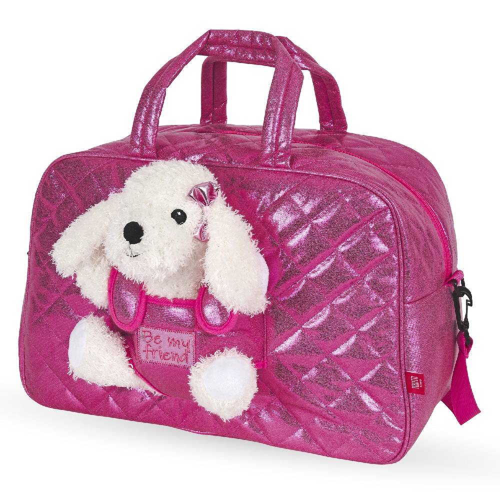 Perletti Borsa Sport Con Peluche Barboncino