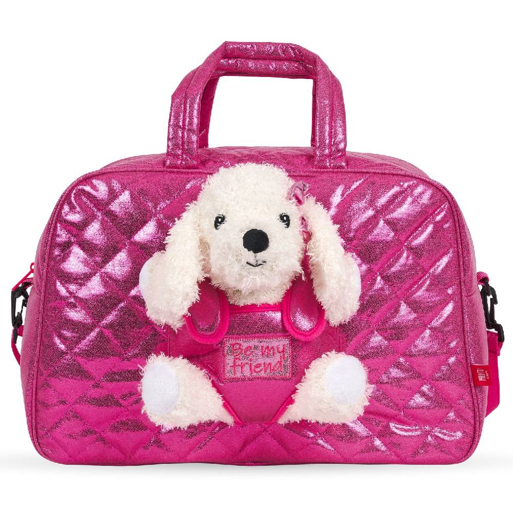 Perletti Borsa Sport con Peluche Barboncino