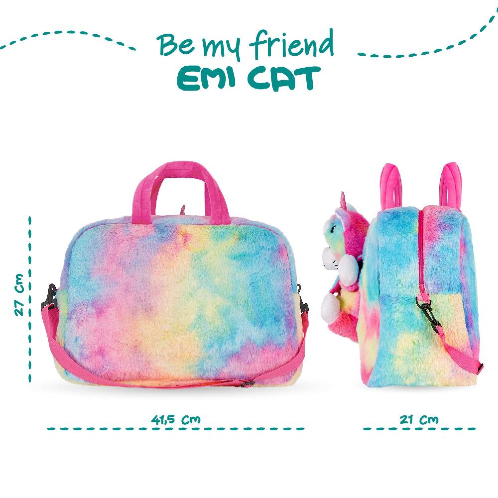 Perletti Borsa Sport Con Peluche Kawaii