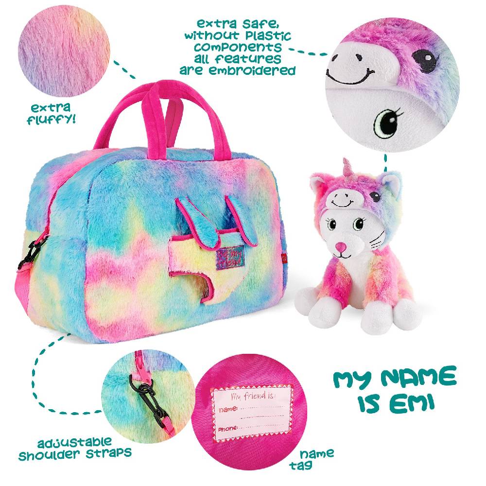 Perletti Borsa Sport Con Peluche Kawaii