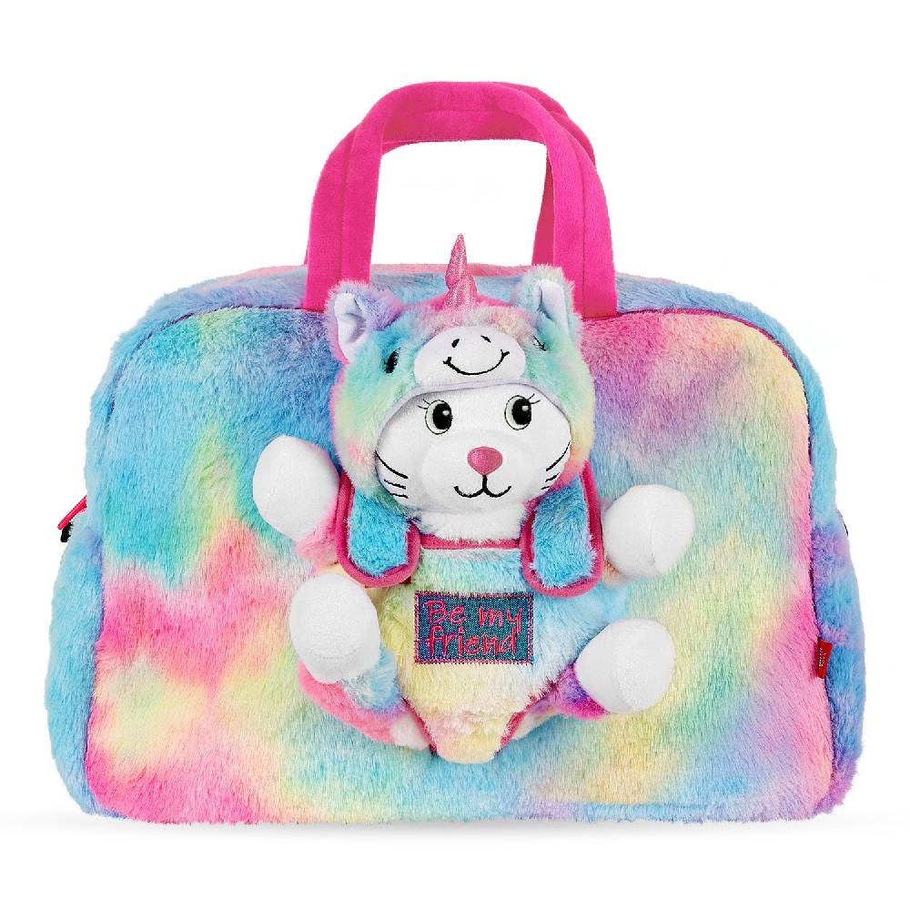 Perletti Borsa Sport con Peluche Kawaii