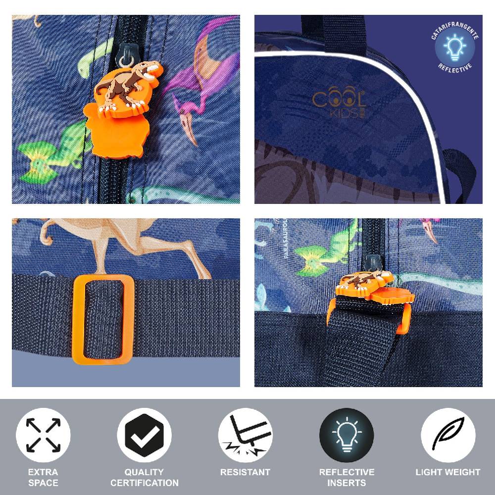 Perletti Borsa Sport Dinosauro