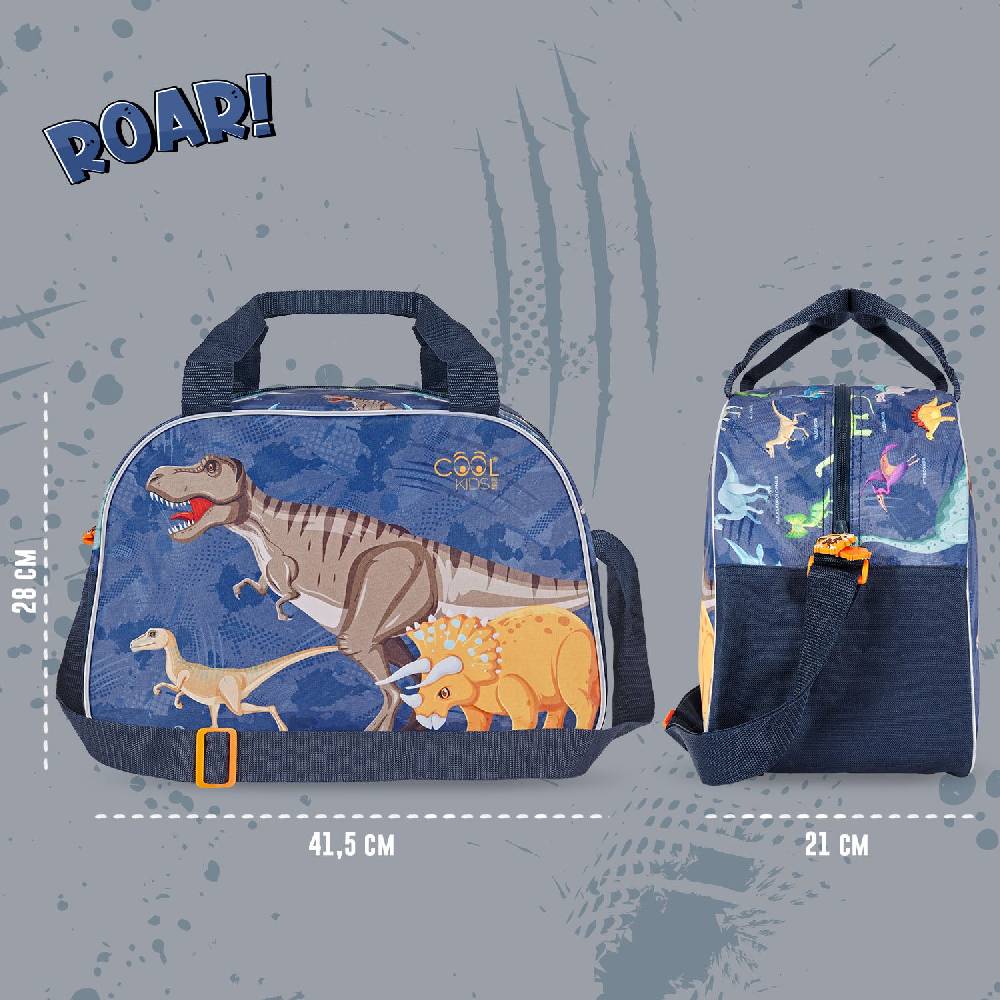 Perletti Borsa Sport Dinosauro