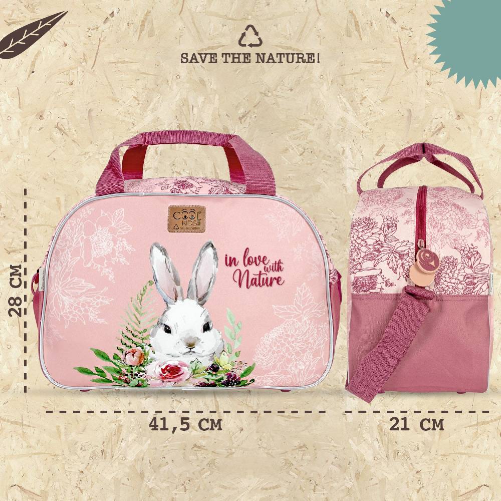 Perletti Borsa Sport Eco Con Coniglio