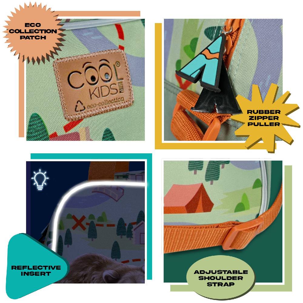 Perletti Borsa Sport Eco Con Orso