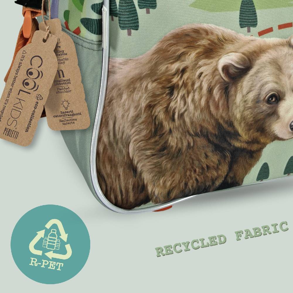 Perletti Borsa Sport Eco Con Orso