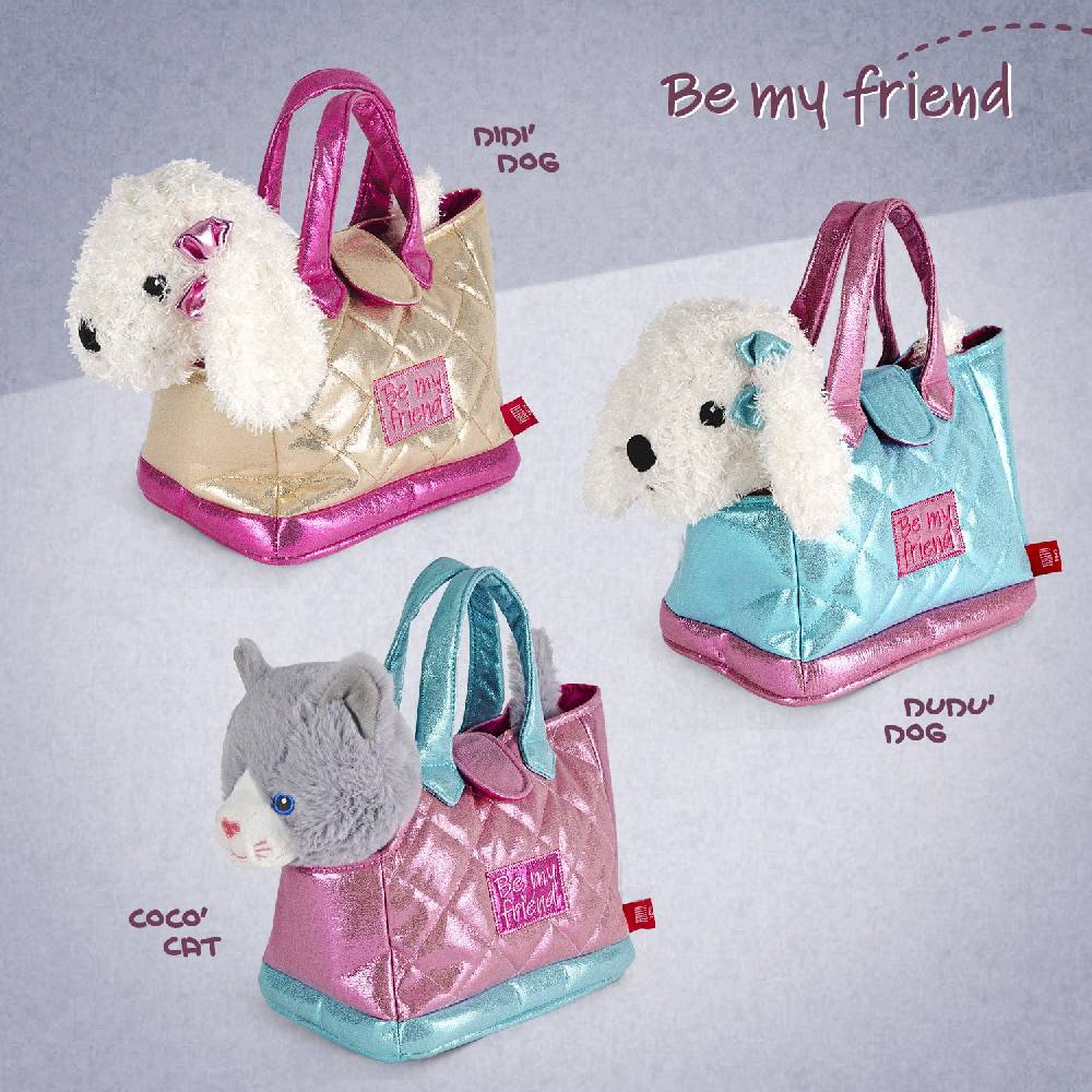 Perletti Borsetta Con Peluche Removibile