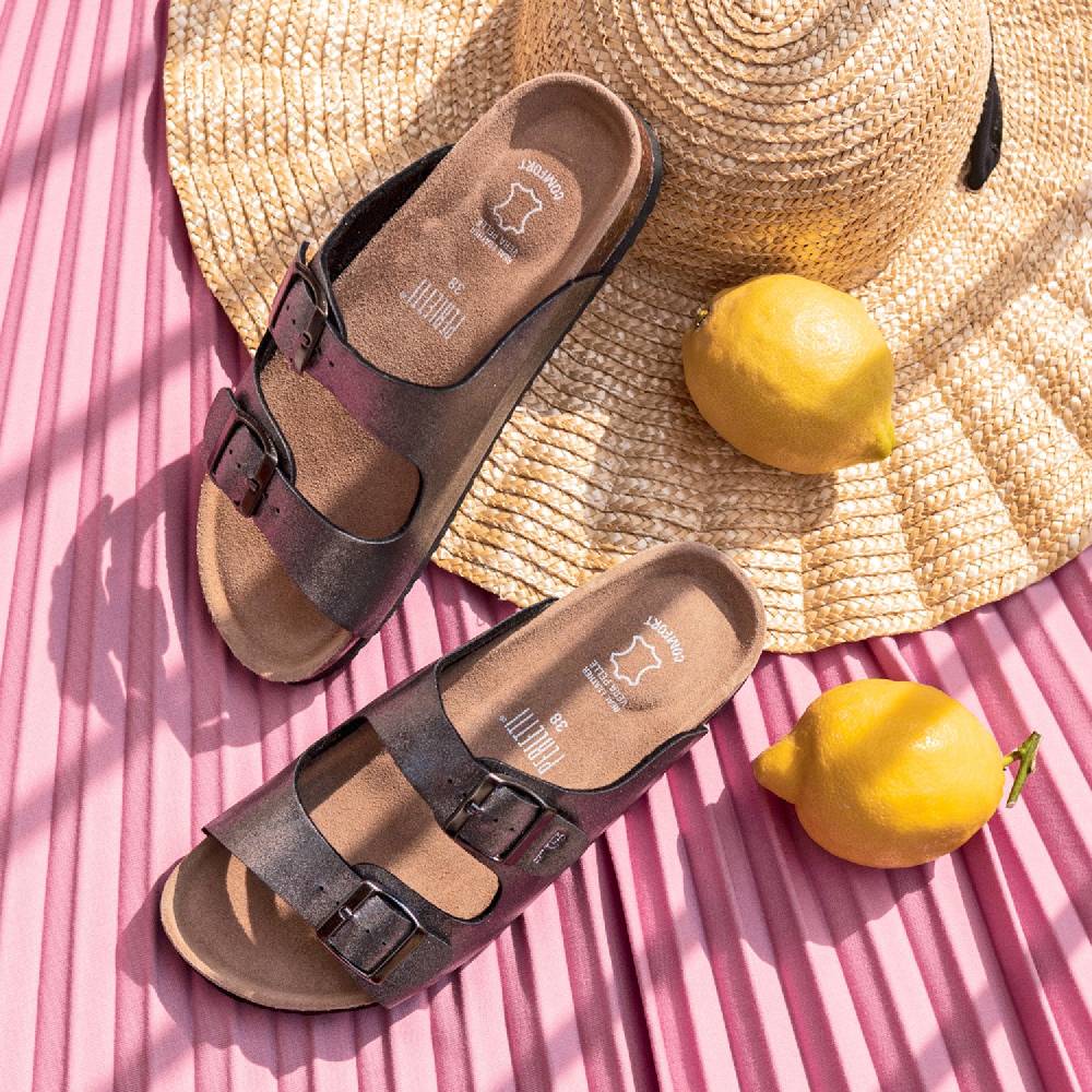 Perletti Ciabatte Comfort Glitter