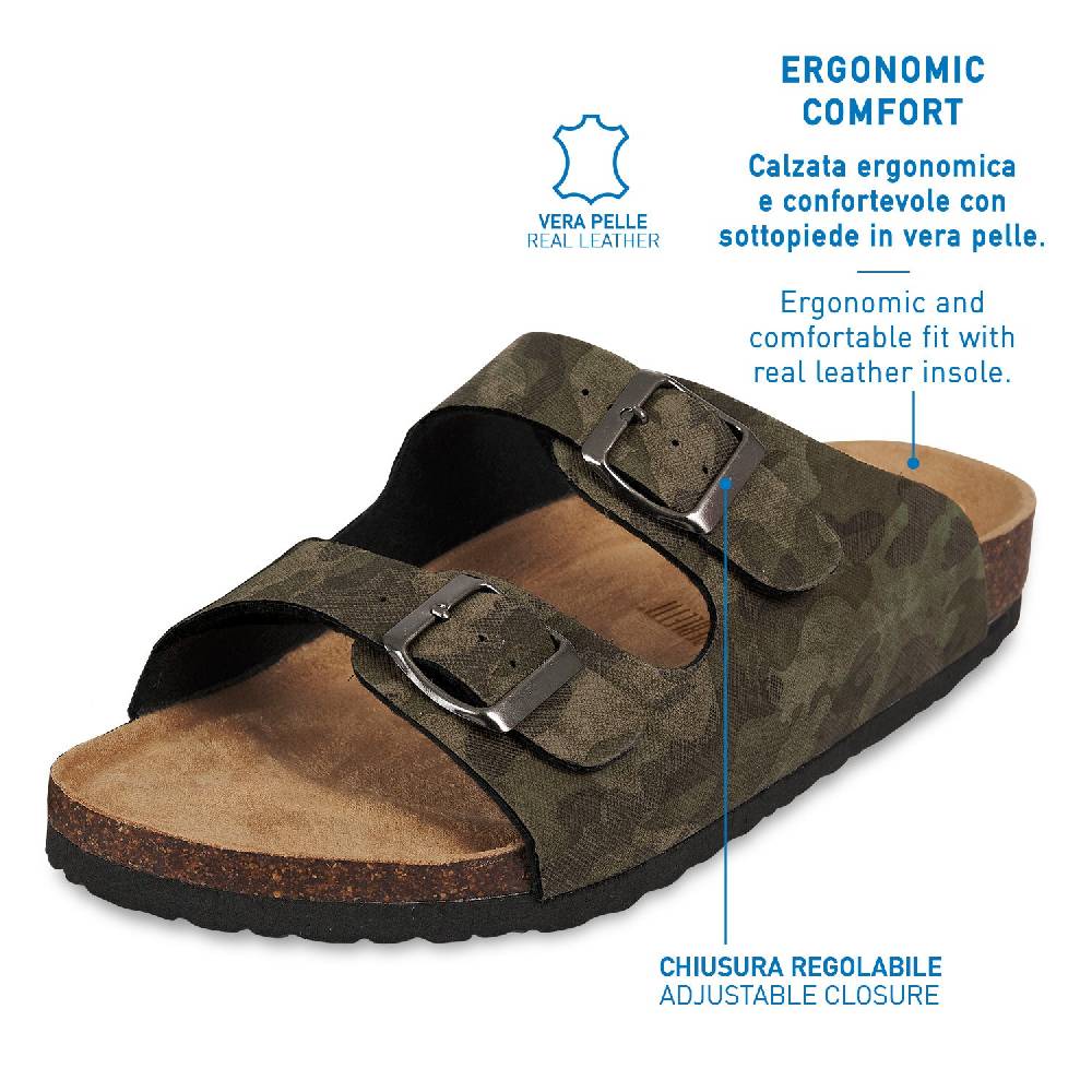 Perletti Ciabatte Comfort Uomo