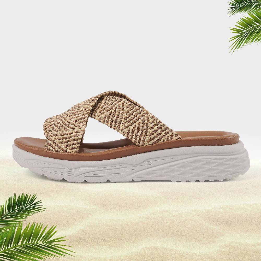 Perletti Ciabatte Con Fascia Texture