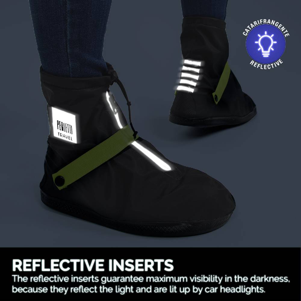 Perletti Copriscarpe Bassi Neri