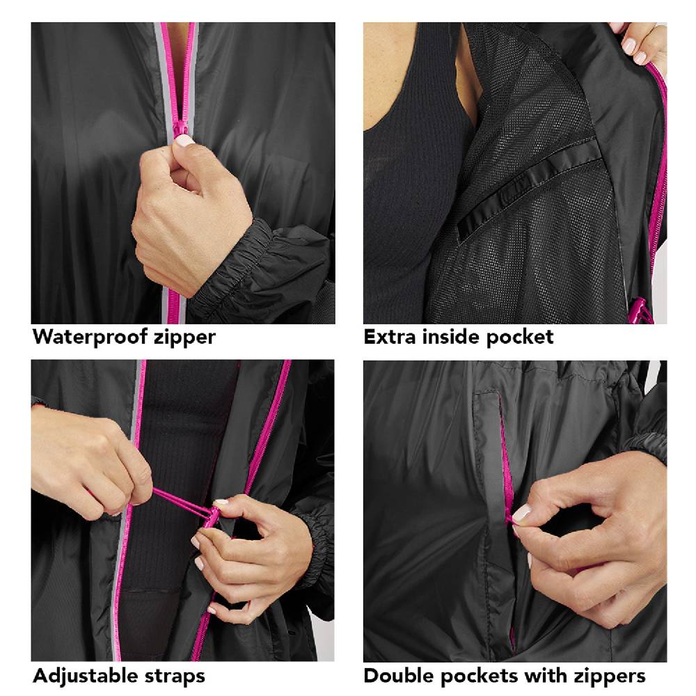 Perletti Giacca Impermeabile Da Donna