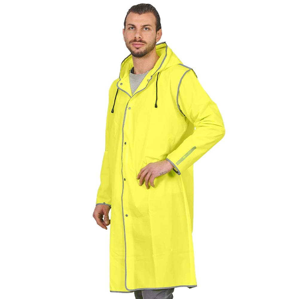 Perletti Impermeabile Giallo Fluo Catarifrangente