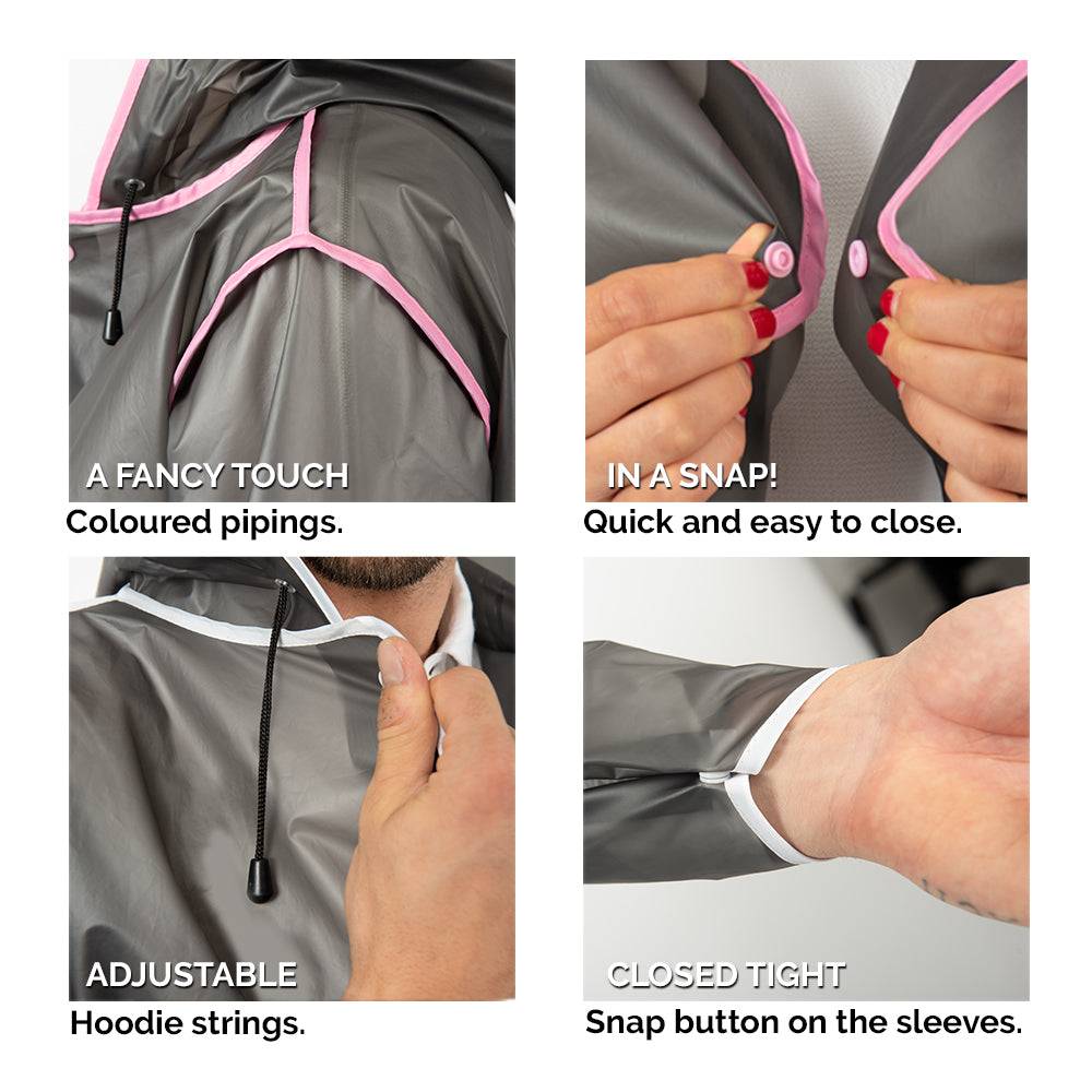 Perletti Impermeabile Trasparente Catarifrangente