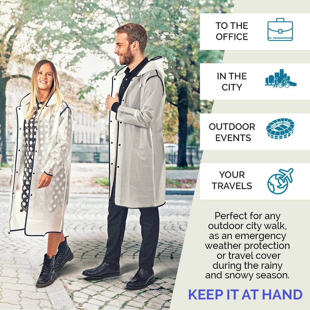 Perletti Impermeabile Trasparente Catarifrangente