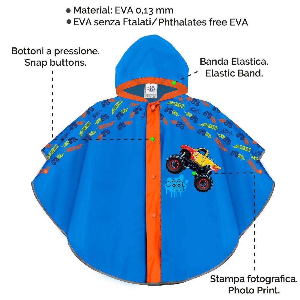 Perletti Mantellina Monster Truck