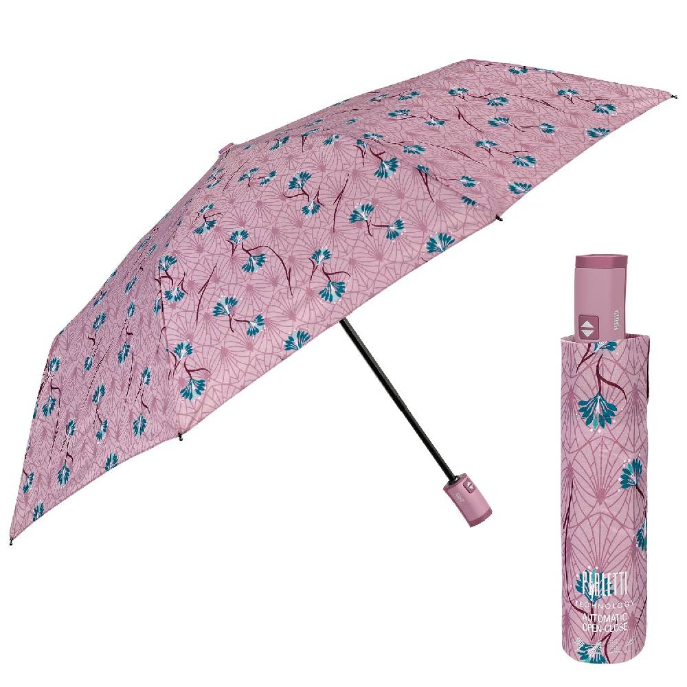 Perletti Ombrello Apri e Chiudi Fiori di Loto Déco