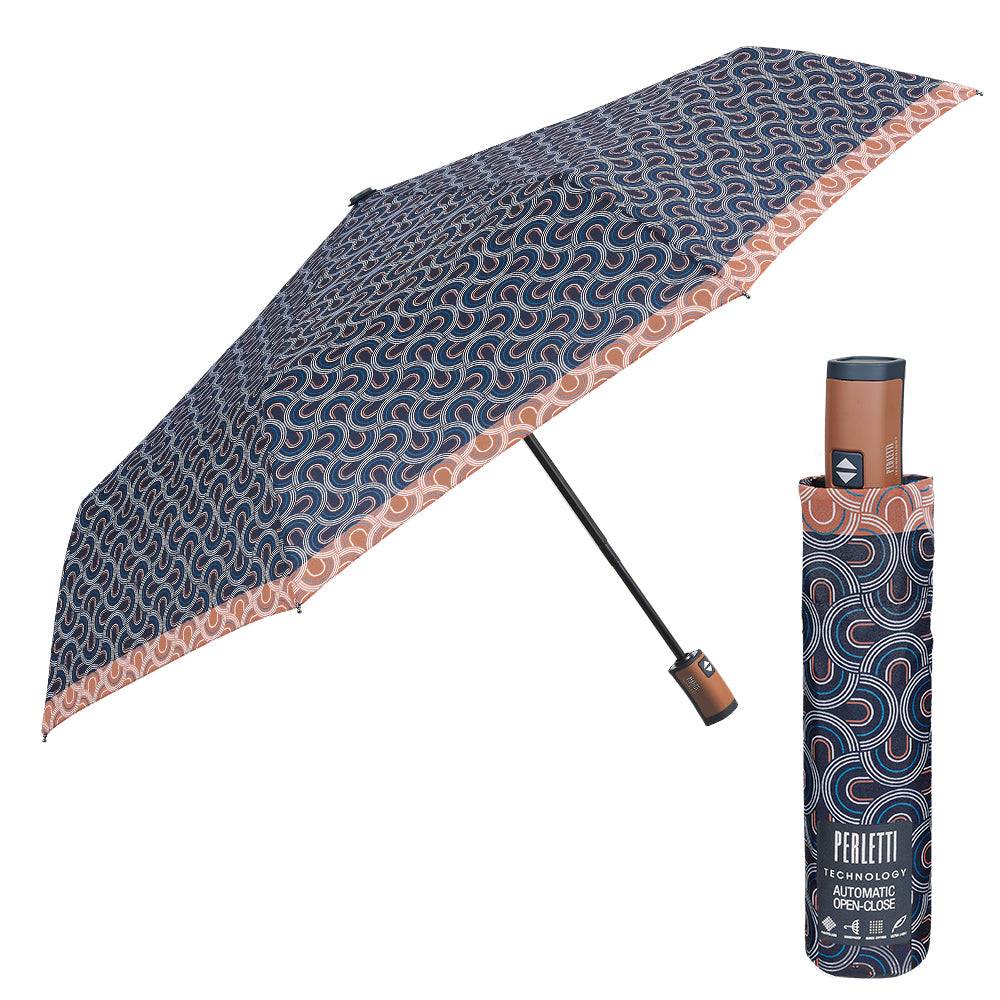 Perletti Ombrello Apri e Chiudi Geometrico