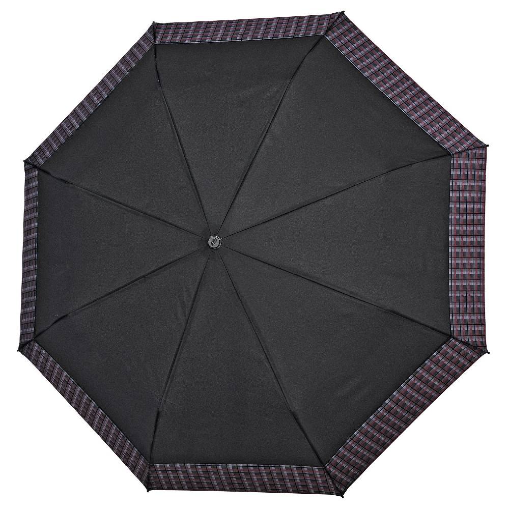 Perletti Ombrello Automatico Con Bordo Scozzese